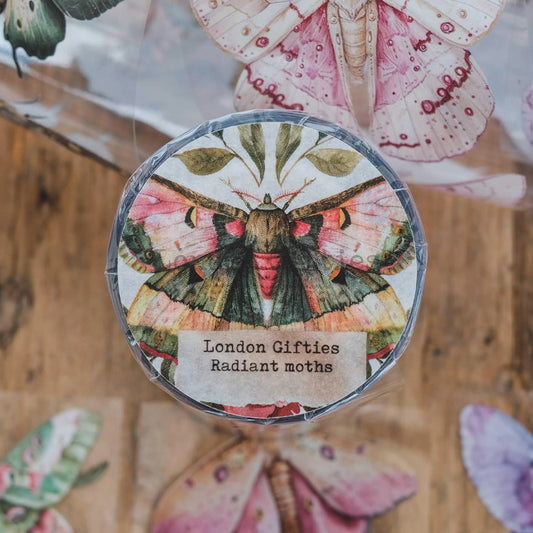 London Gifties_ Radiant moths 3D Gloss PET Tape[1Loop] LG 261