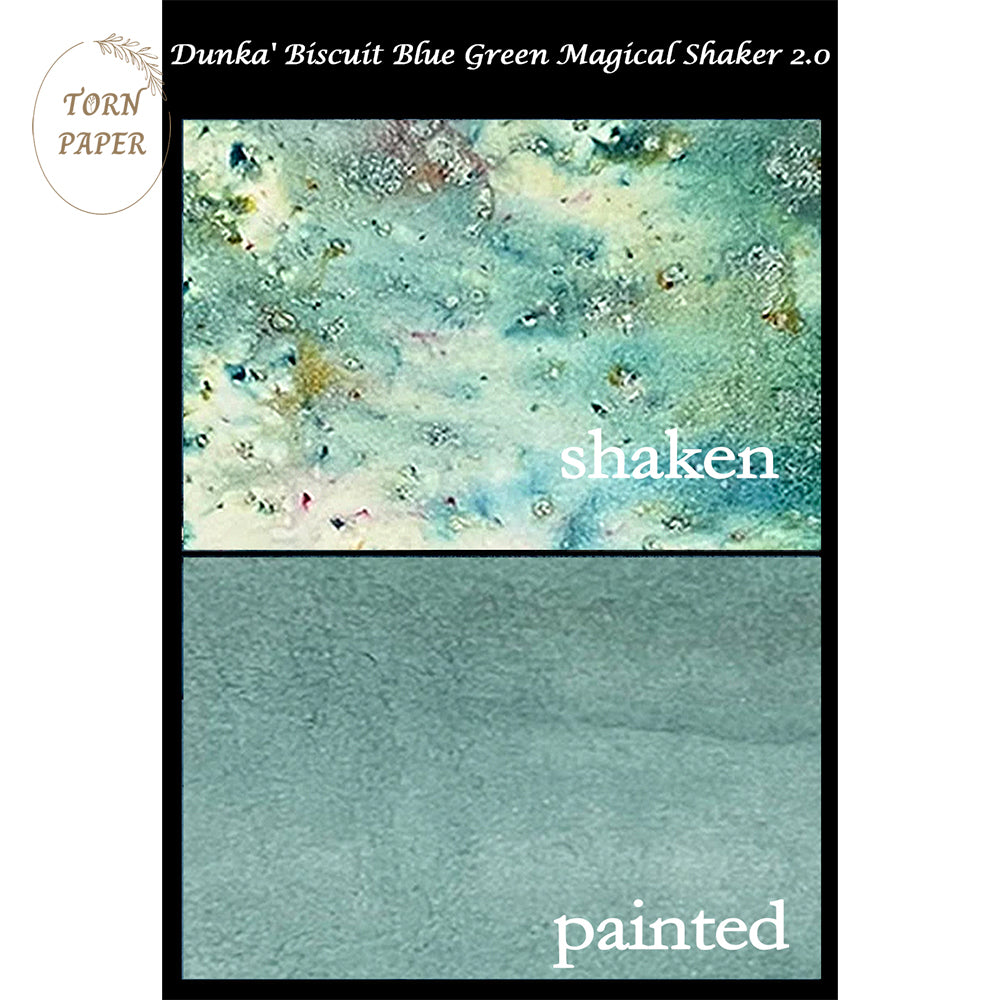 Lindy's Gang Powder ink Dunka Biscuit Blue Green Magical Shaker LY 027