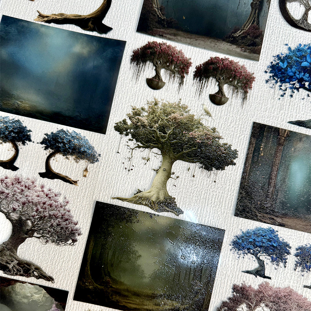 Torn Paper_  The Tree of Fatal Temptation 3D Print PET Tape 200cm TPM 035[1Loop]