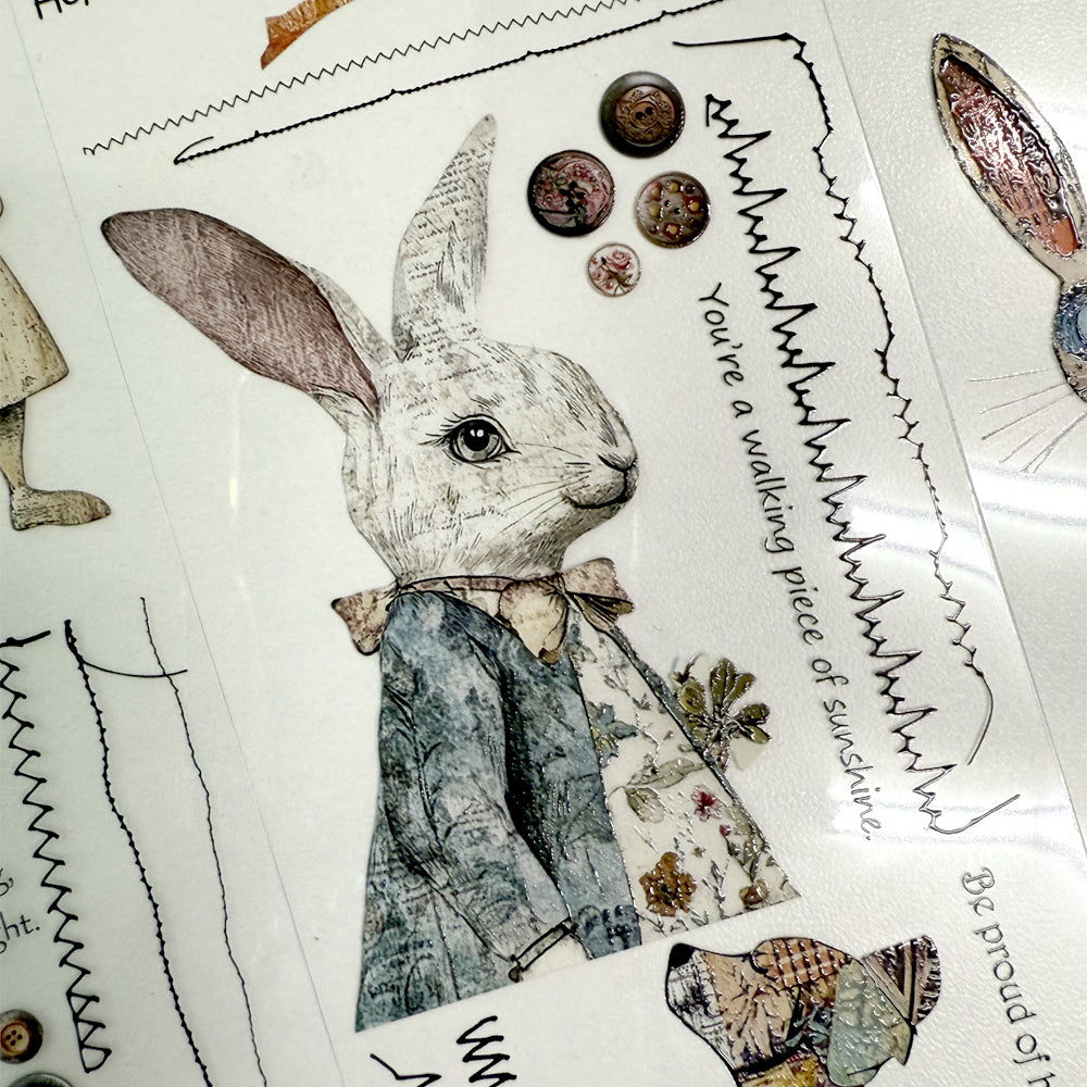 Torn Paper_ Have fun with paper collage! 3D Print PET Tape 200cm TPM 020[1Loop]