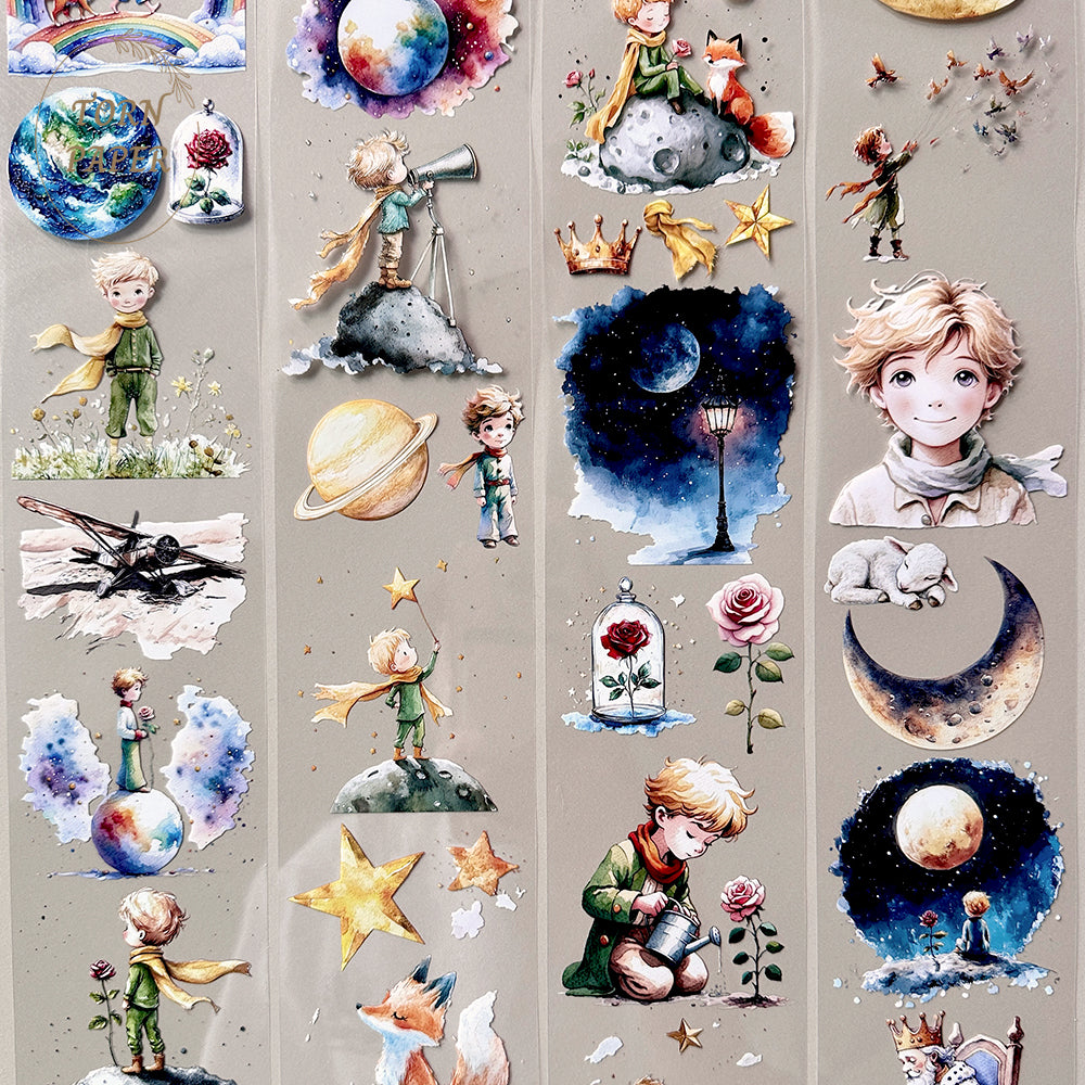 Torn Paper_ Le petit Prince 3D Print PET Tape 200cm TPM 005[1Loop]
