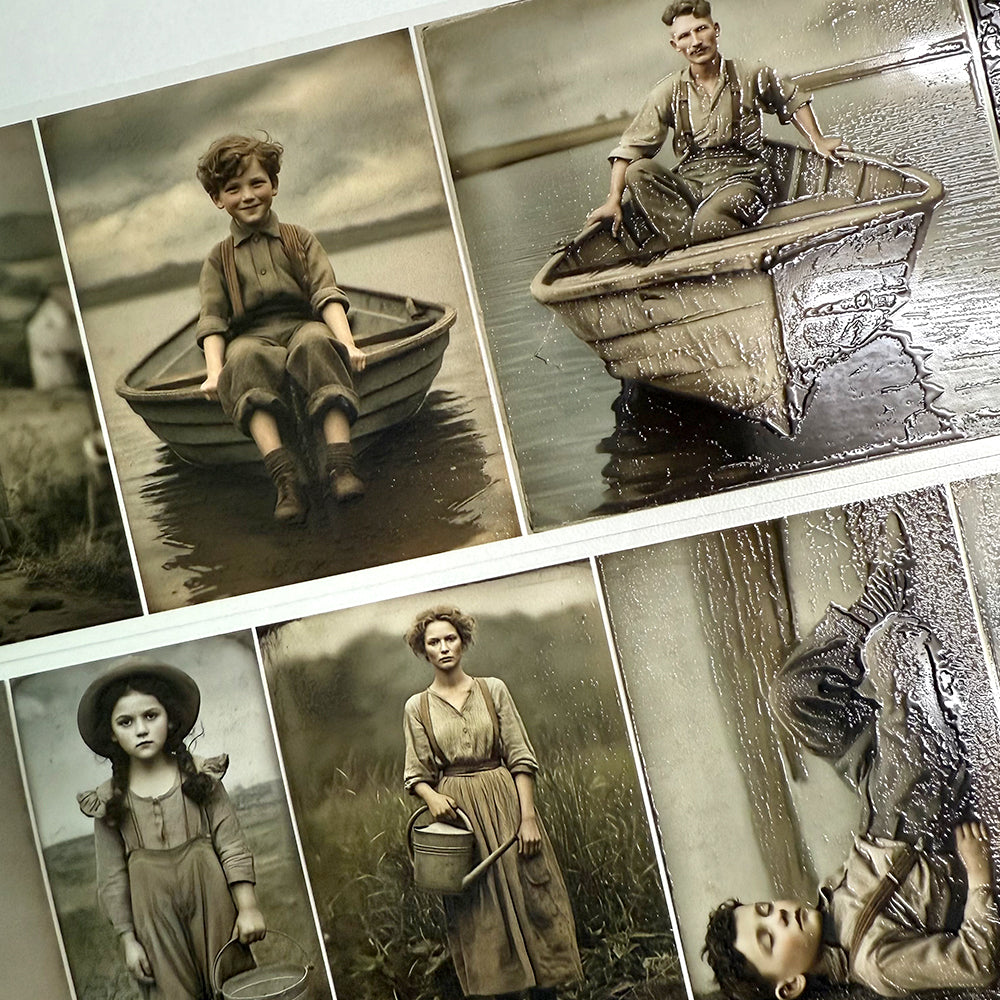 Torn Paper_ Entire life 3D Print PET Tape 200cm TPM 019[1Loop]