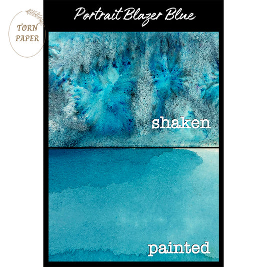 Lindy's Gang Powder ink Portrait Blazer Blue Magical Shaker LY 019