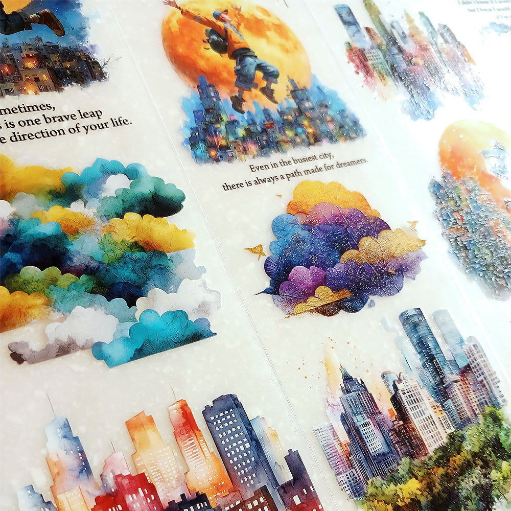 Torn Paper_ Little Big Journey 3D Print PET Tape 6m TPM 072[1Loop]