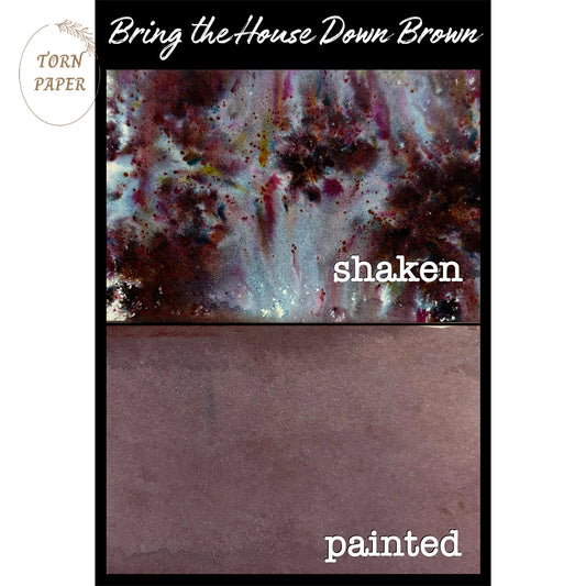 Lindy's Gang Powder ink Bring the House Down Brown flat Shaker LY 016