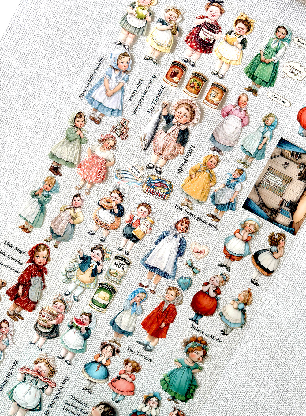 Torn Paper_ Sweet Innocence 3D Print PET Tape 200cm TPM 112[1Loop]