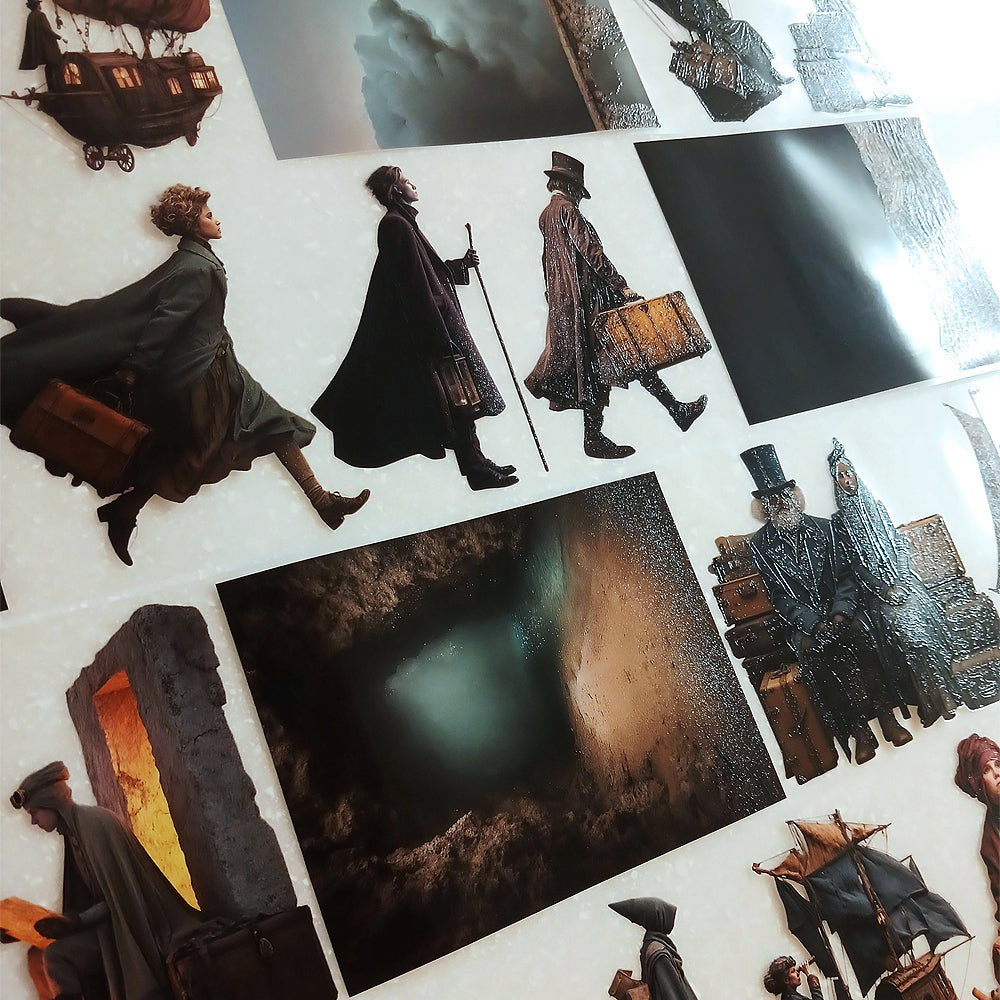 Torn Paper_ Travelers of the Forgotten Age 3D Print PET Tape 6m TPM 062[Whole]