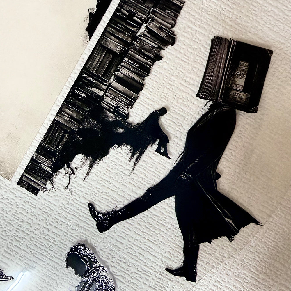 Torn Paper_ The Inked Silence 3D Print PET Tape 6m TPM 091[Whole]