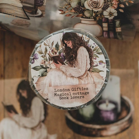 London Gifties_ Magical cottage book lovers 3D Gloss PET Tape 10m[Whole] LG 422