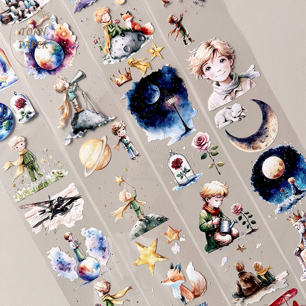 Torn Paper_ Le petit Prince 3D Print PET Tape 200cm TPM 005[1Loop]