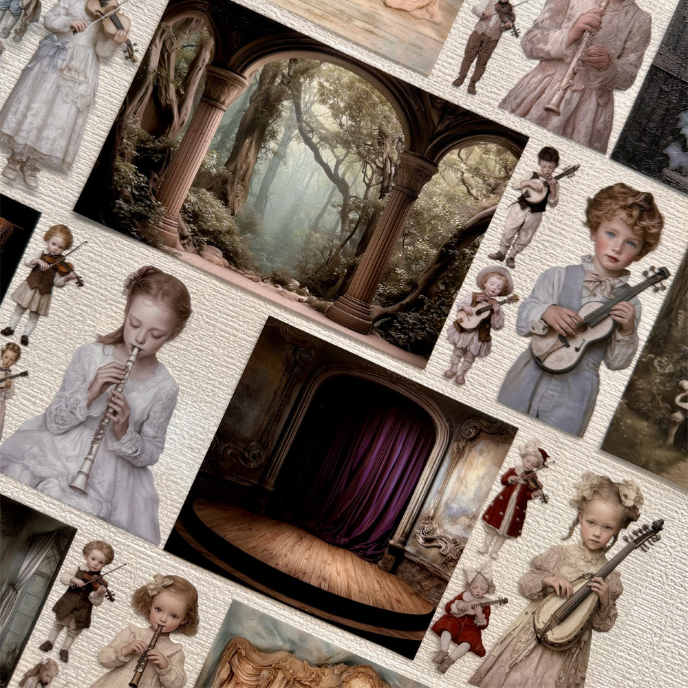 Torn Paper_  Celestial Harmony 3D Print PET Tape 200cm TPM 030[1Loop]