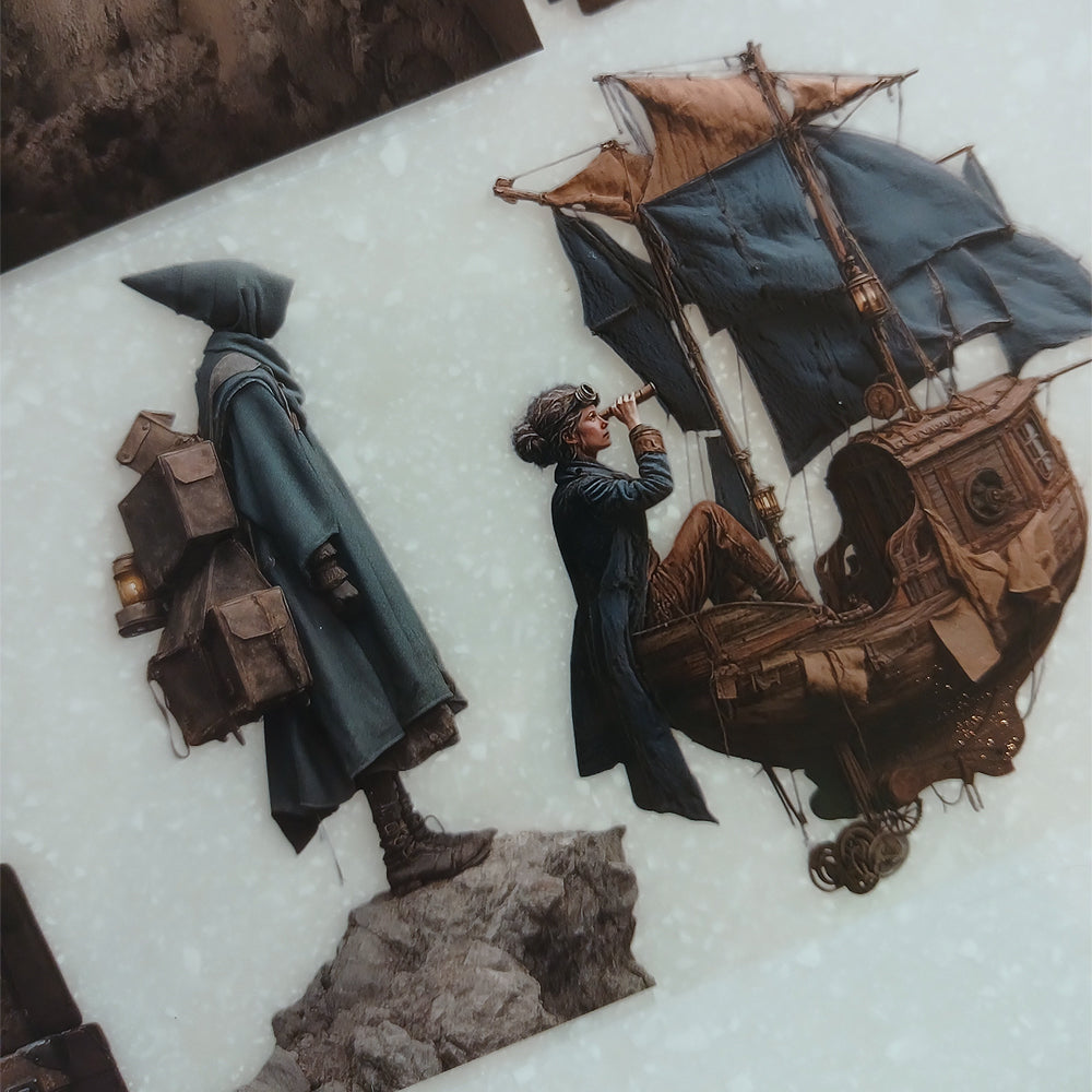 Torn Paper_ Travelers of the Forgotten Age 3D Print PET Tape 6m TPM 062[Whole]