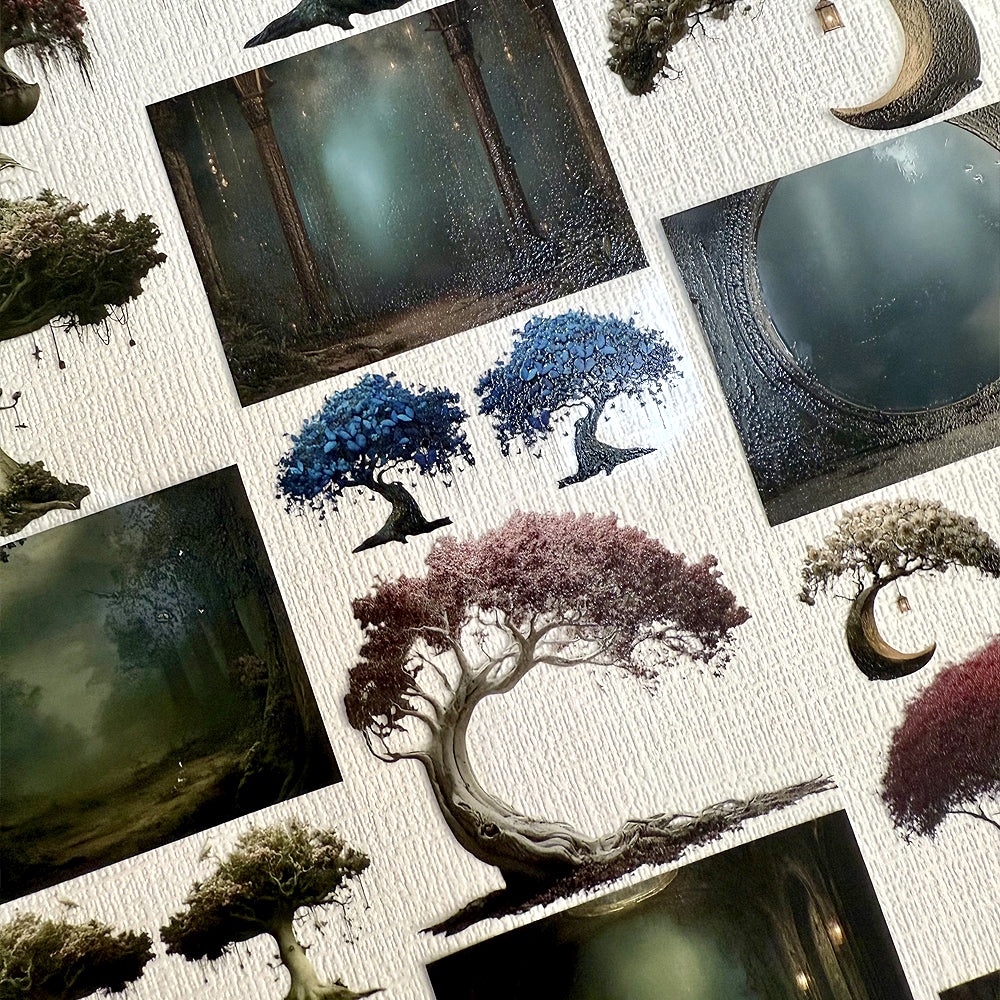 Torn Paper_ The Tree of Fatal Temptation 3D Print PET Tape 6m TPM 035[Whole]