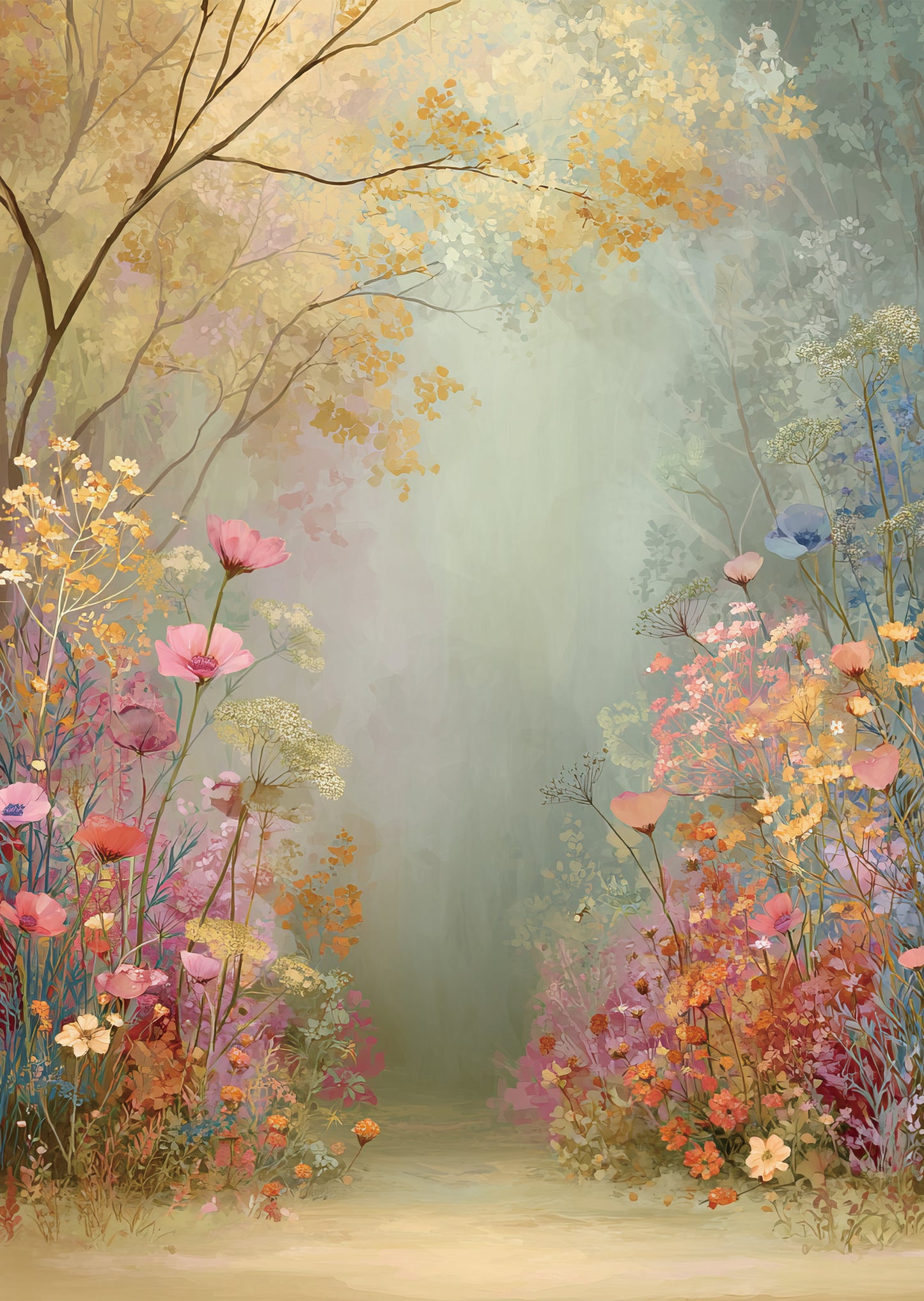 Torn Paper Scrapbooking Papers Springtime Reverie TPB-010