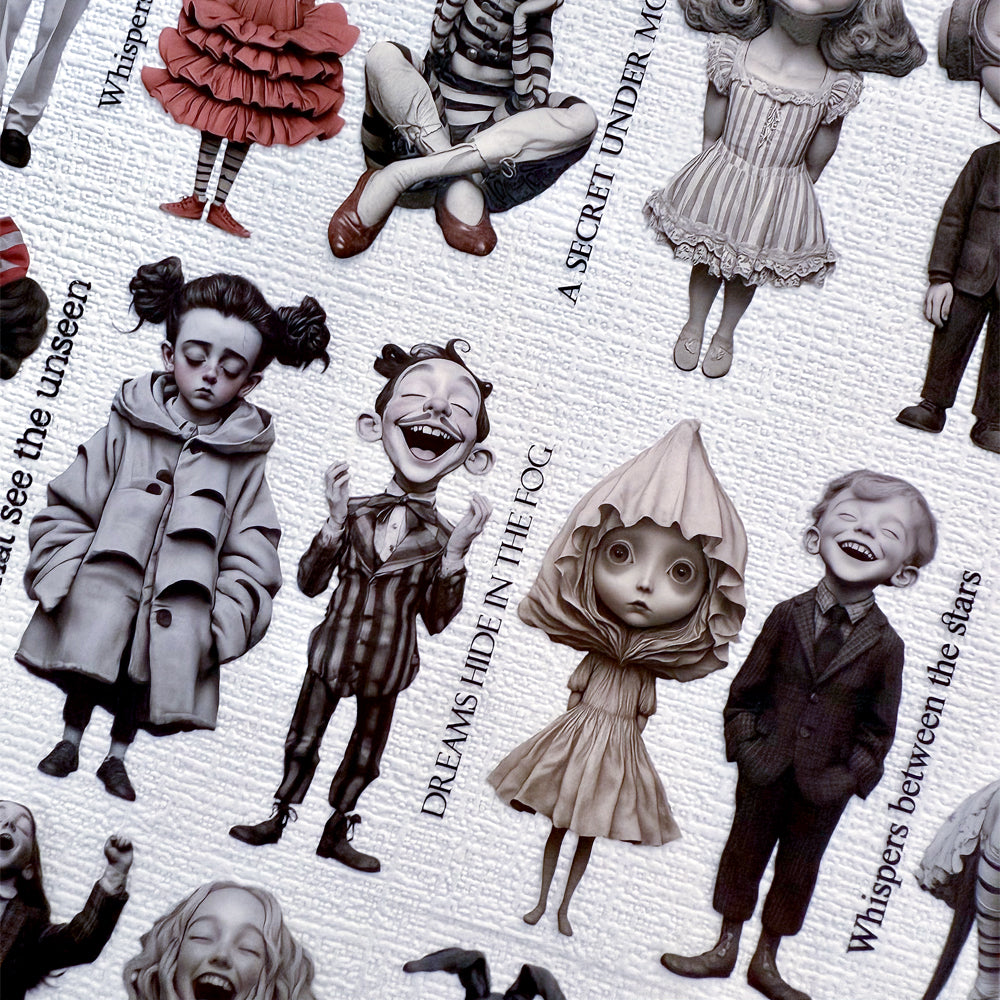 Torn Paper_ Whimsy Wanderers 3D Print PET Tape 6m TPM 036[Whole]