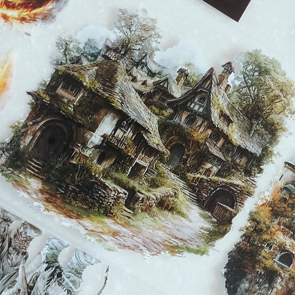 Torn Paper_ Ring of Destiny 3D Print PET Tape 6m TPM 067[Whole]