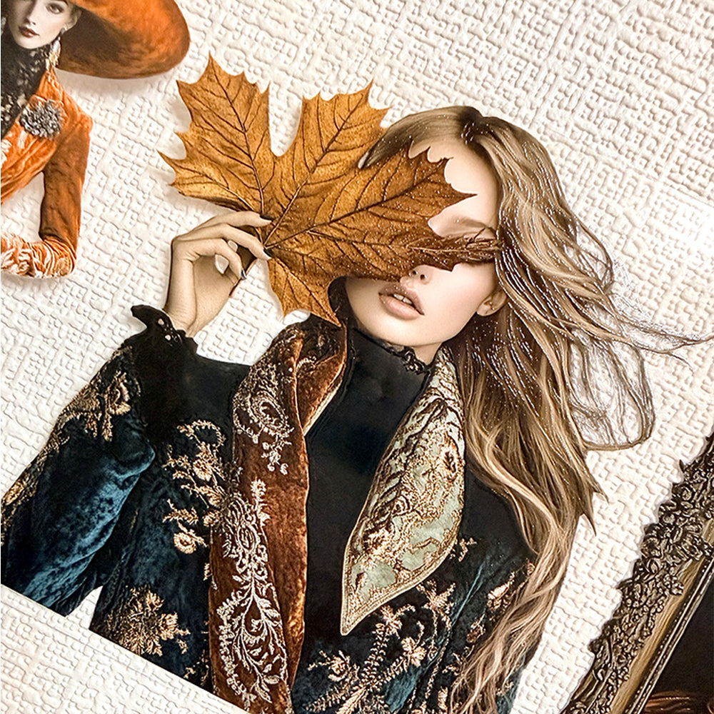 Torn Paper_ Autumn Archive 3D Print PET Tape 200cm TPM 117[1Loop]