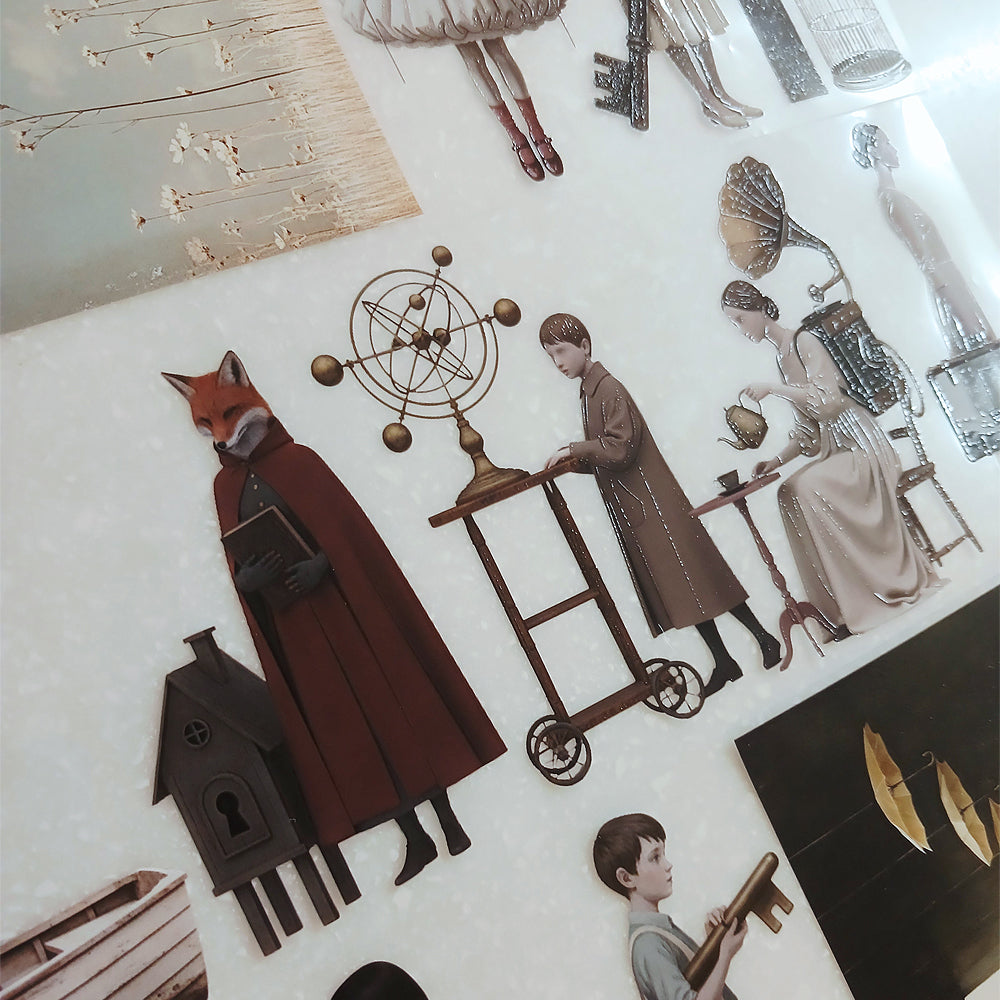 Torn Paper_ Museum of Small Dreams 3D Print PET Tape 6m TPM 066[1Loop]