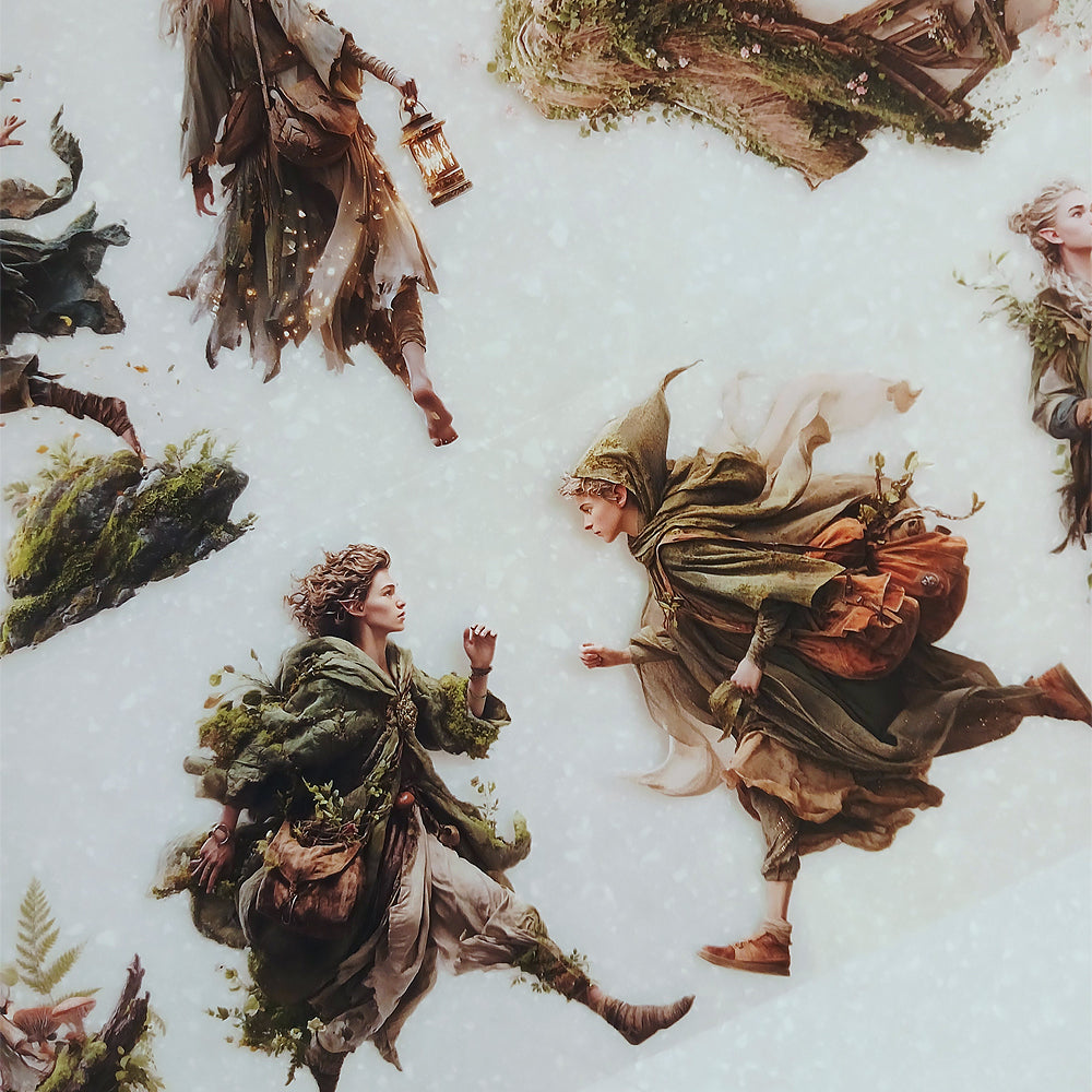 Torn Paper_ Sylvan Tale 3D Print PET Tape 6m TPM 064[1Loop]