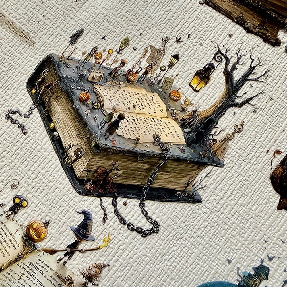Torn Paper_ Once Upon a Halloween 3D Print PET Tape 200cm TPM 113[1Loop]