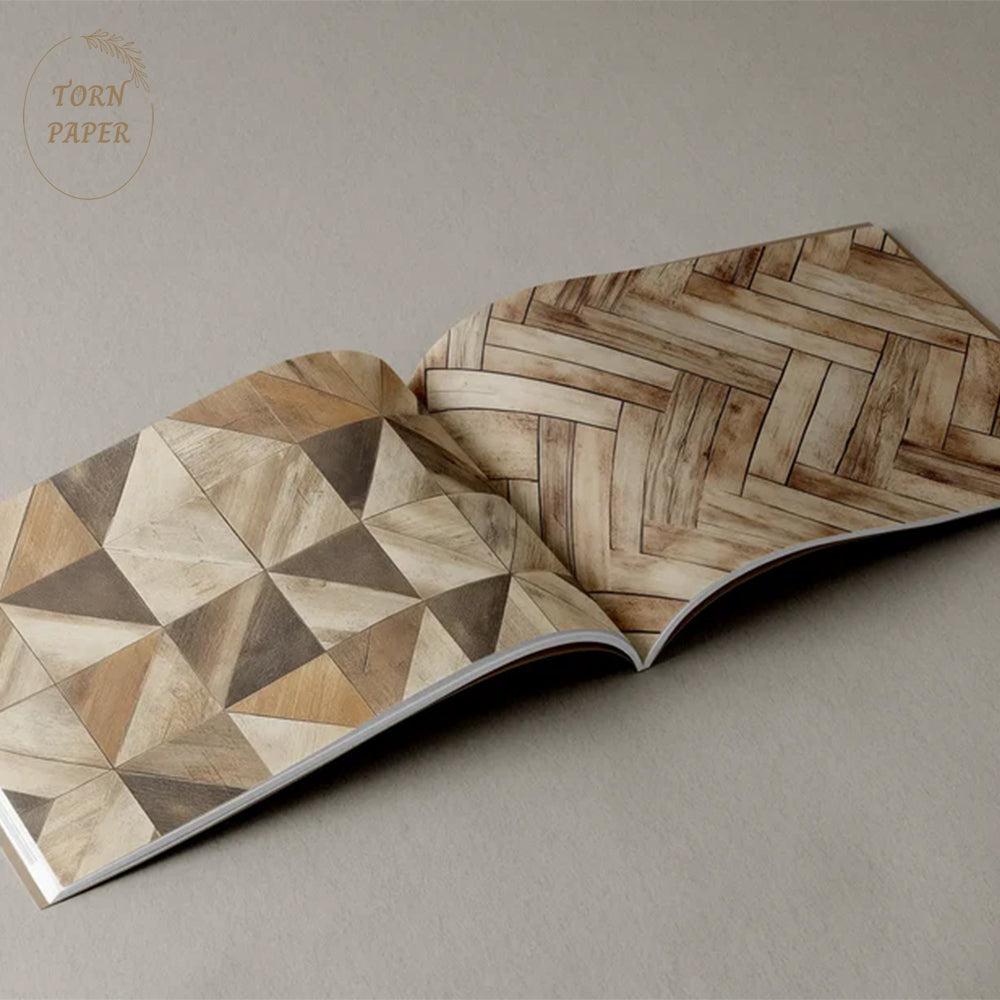 SBRC Decorative Paper Pad Beige Boards SR 089
