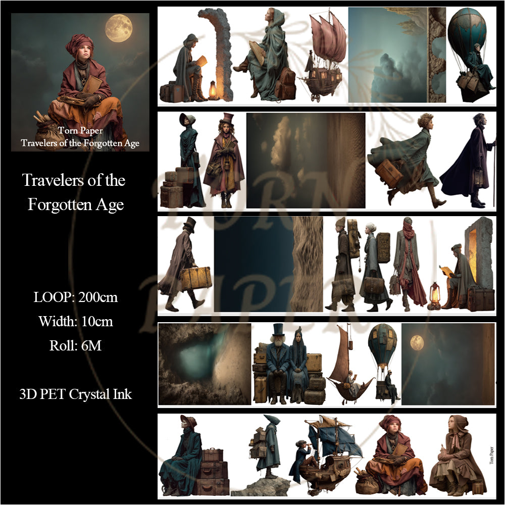 Torn Paper_ Travelers of the Forgotten Age 3D Print PET Tape 6m TPM 062[Whole]