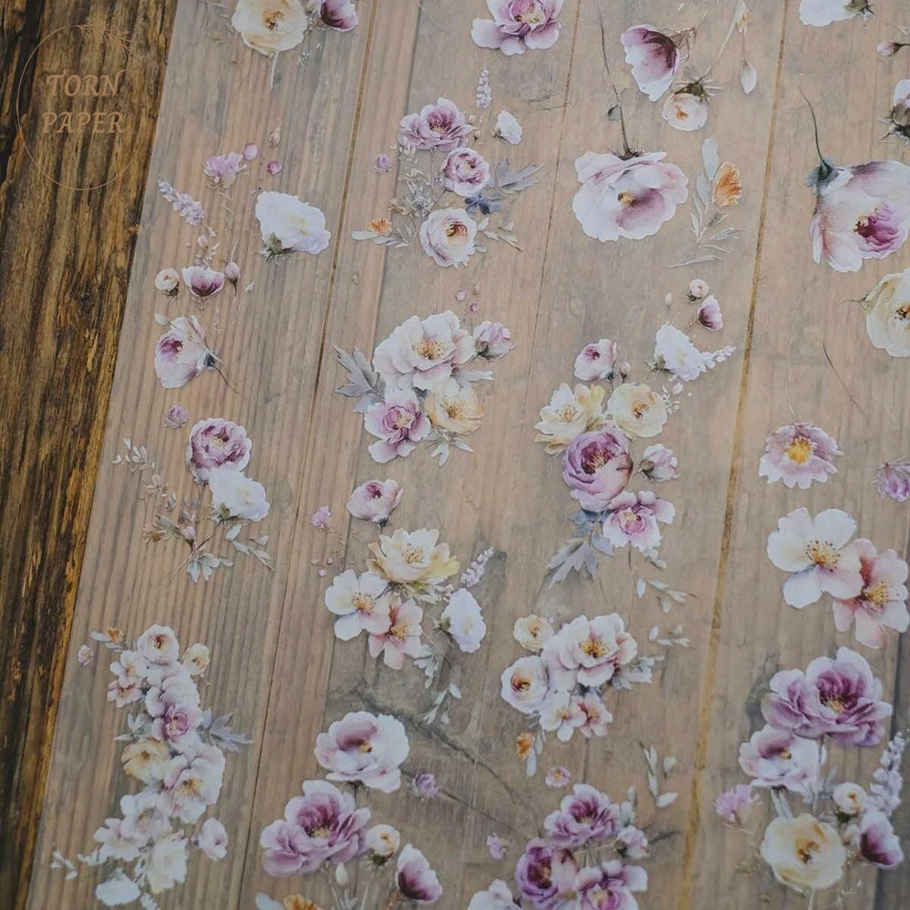 London Gifties_ Fresh field grown florals matt PET Tape[1Loop] LG 064