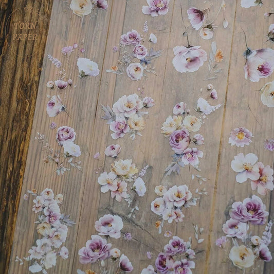 London Gifties_ Fresh field grown florals matt PET Tape[1Loop] LG 064