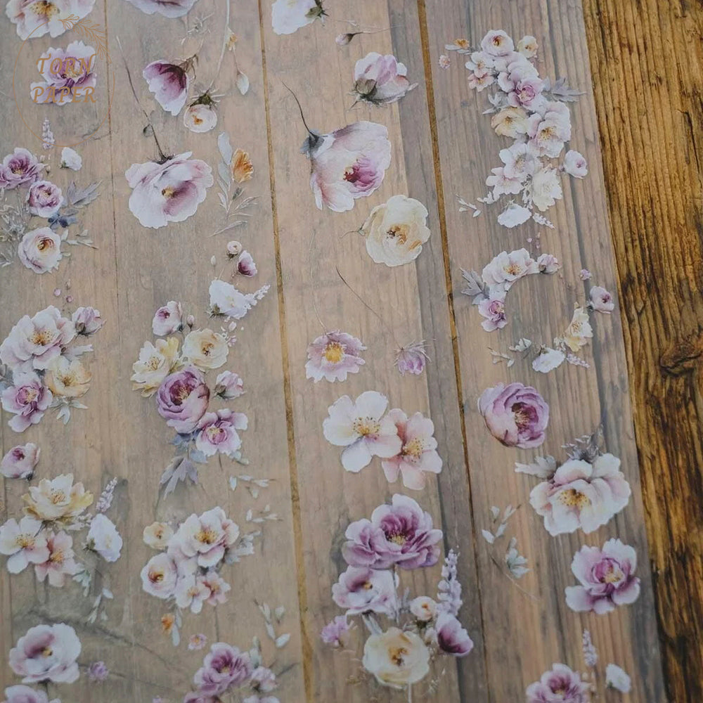 London Gifties_ Fresh field grown florals matt PET Tape[1Loop] LG 064