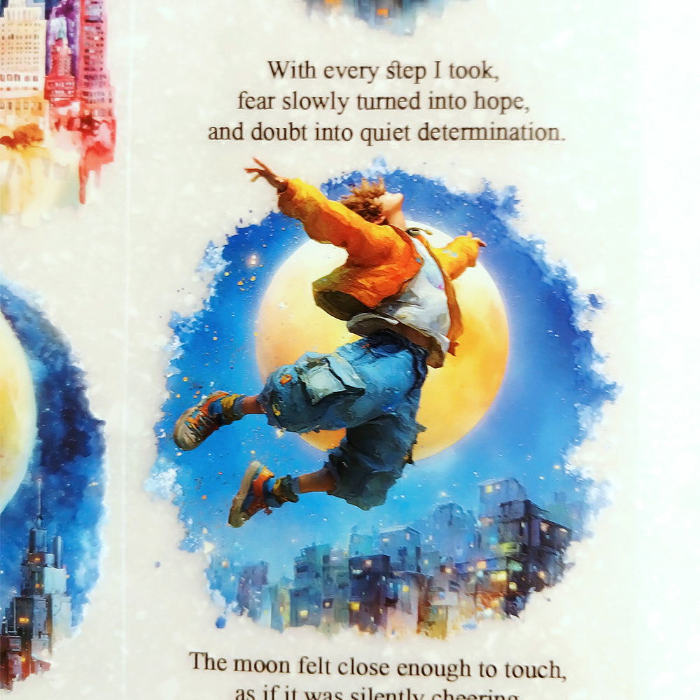 Torn Paper_ Little Big Journey 3D Print PET Tape 6m TPM 072[1Loop]