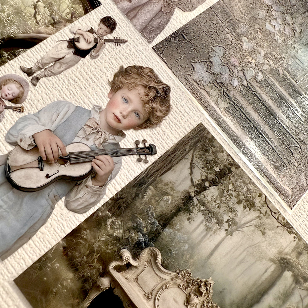 Torn Paper_  Celestial Harmony 3D Print PET Tape 200cm TPM 030[1Loop]