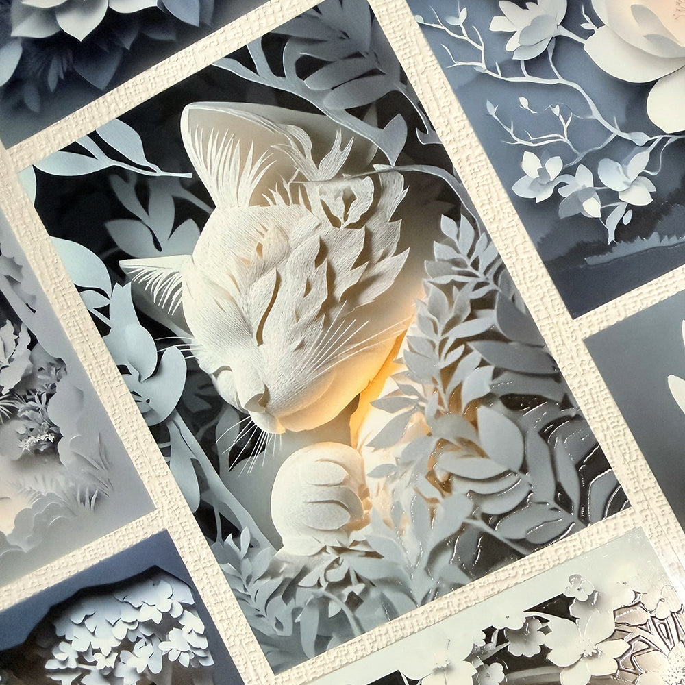 Torn Paper_ Paper Symphony 3D Print PET Tape 200cm TPM 102[1Loop]