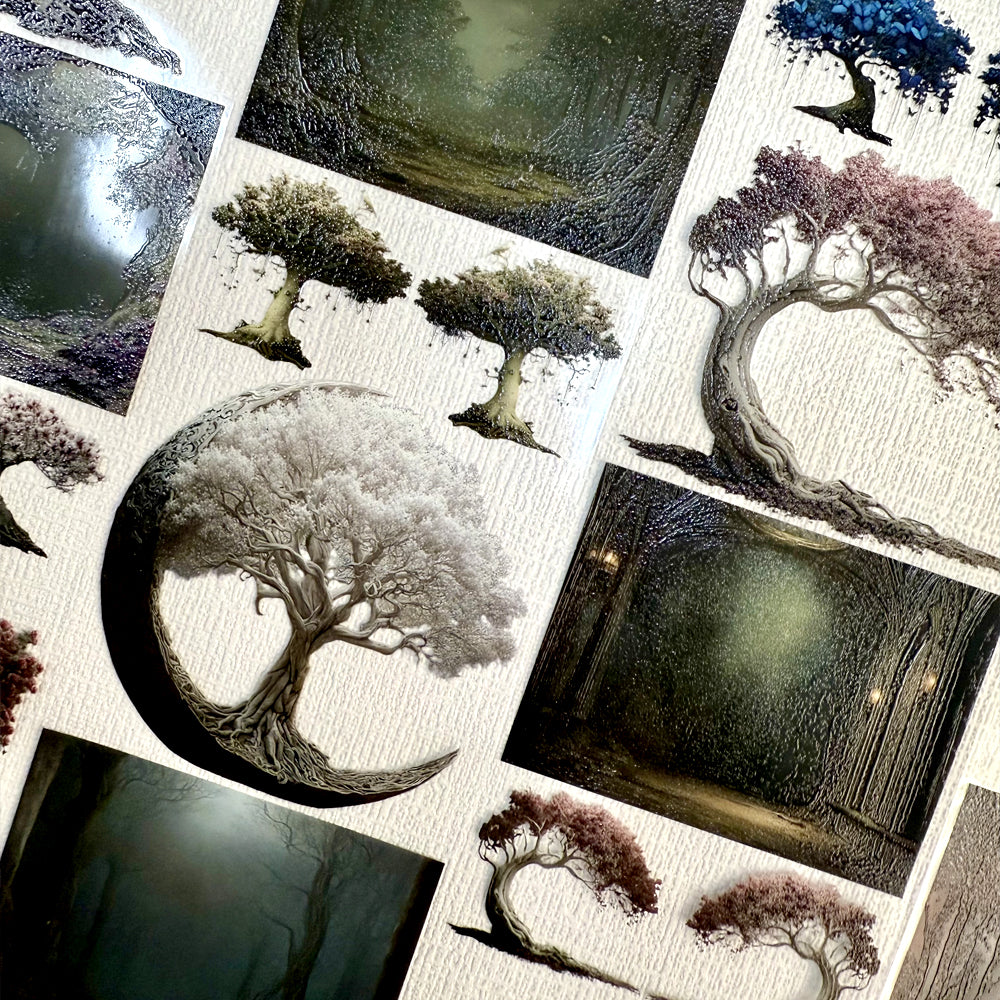 Torn Paper_  The Tree of Fatal Temptation 3D Print PET Tape 200cm TPM 035[1Loop]