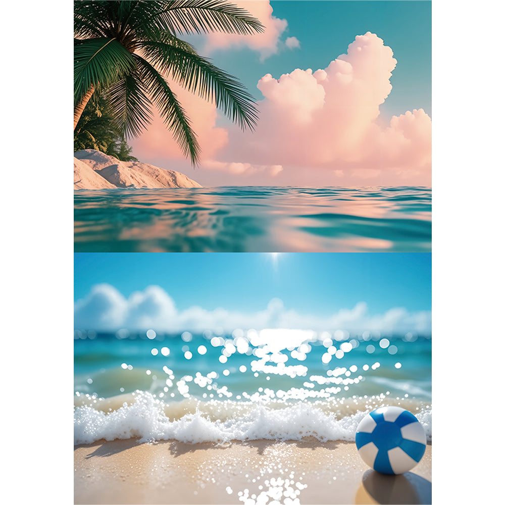 Torn Paper Scrapbooking Papers The Tropical Chapter TPB-032