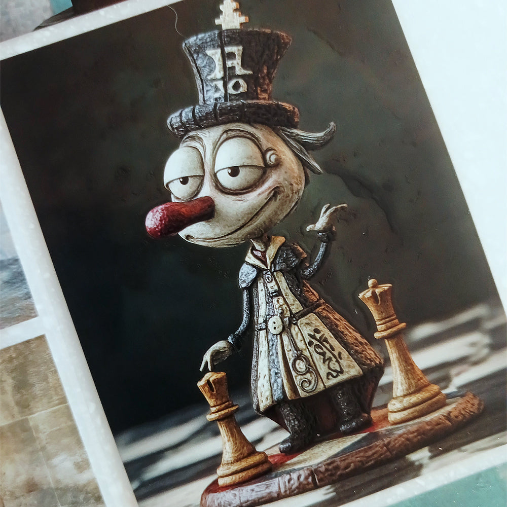 Torn Paper_ The Chess Court 3D Print PET Tape 6m TPM 069[1Loop]