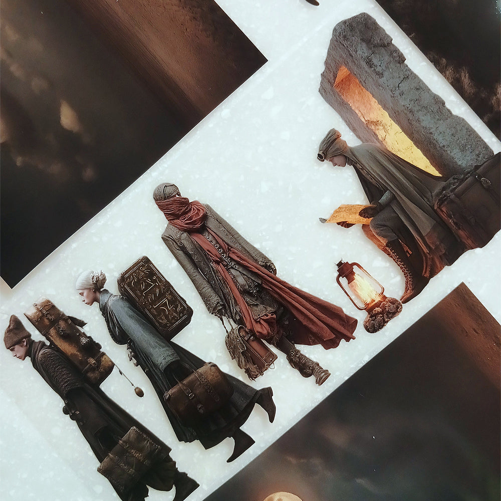 Torn Paper_ Travelers of the Forgotten Age 3D Print PET Tape 6m TPM 062[Whole]