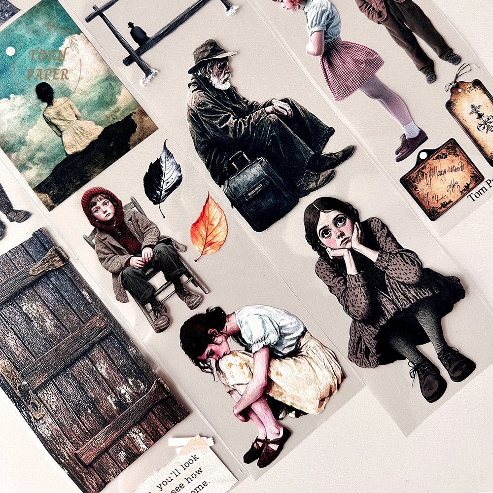 Torn Paper_ The end of one's mind 3D Print PET Tape 6m TPM 010[Whole]