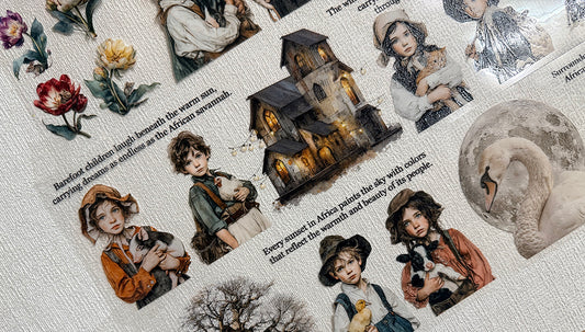 Torn Paper_ Children of the Golden Earth 3D Print PET Tape 200cm TPM 099[1Loop]