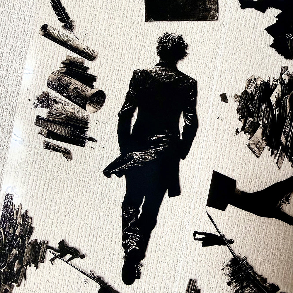 Torn Paper_ The Inked Silence 3D Print PET Tape 6m TPM 091[Whole]
