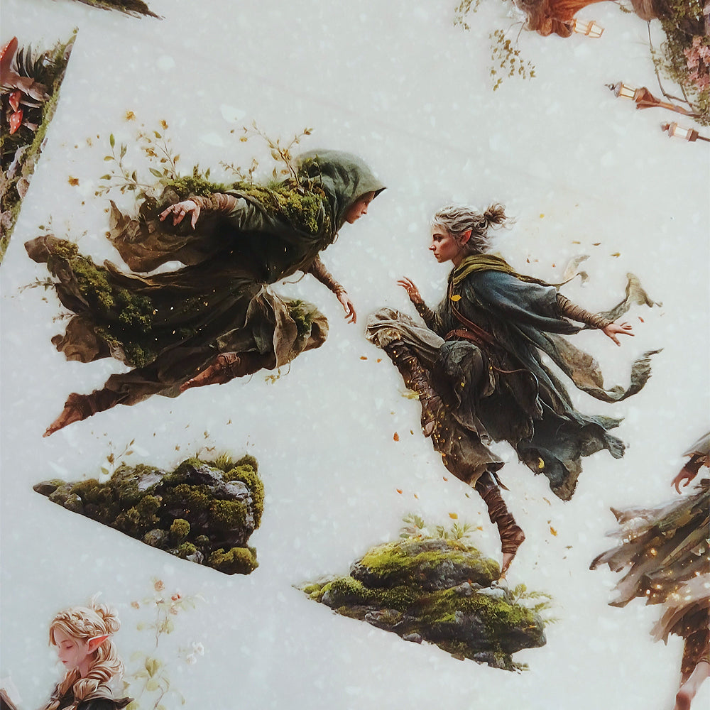 Torn Paper_ Sylvan Tale 3D Print PET Tape 6m TPM 064[1Loop]