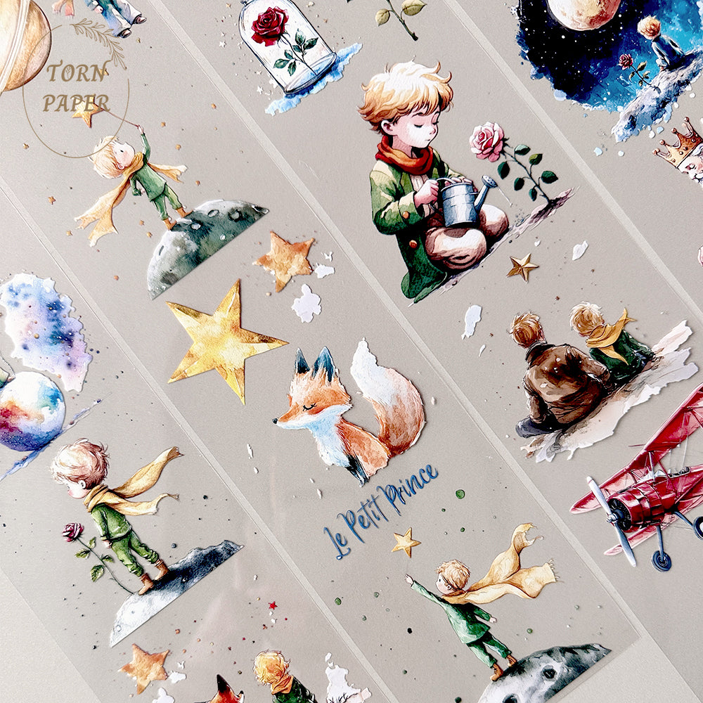 Torn Paper_ Le petit Prince 3D Print PET Tape 200cm TPM 005[1Loop]