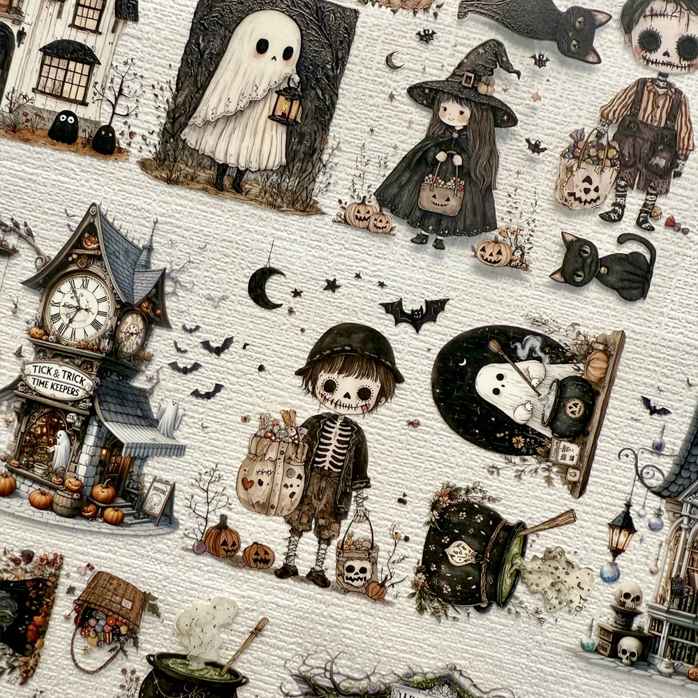 Torn Paper_ A Magical Halloween for Children 3D Print PET Tape 6m TPM 027[Whole]