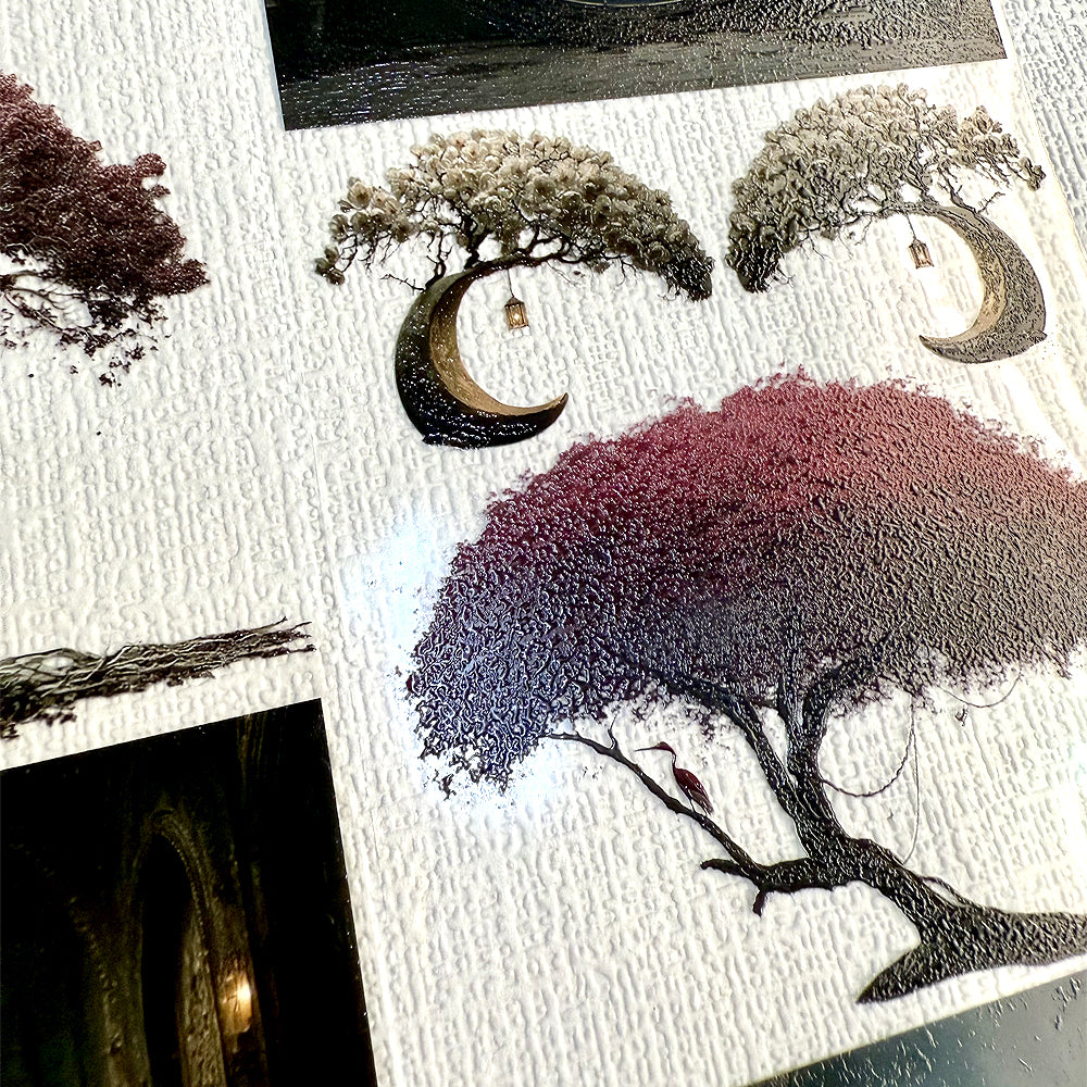 Torn Paper_ The Tree of Fatal Temptation 3D Print PET Tape 6m TPM 035[Whole]