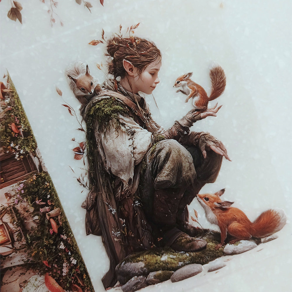 Torn Paper_ Sylvan Tale 3D Print PET Tape 6m TPM 064[1Loop]