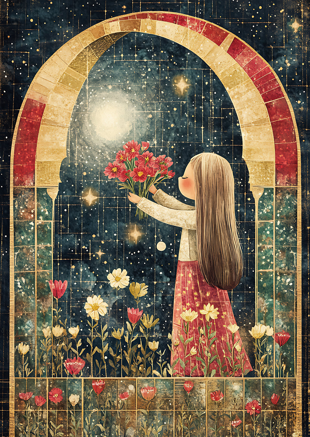 Torn Paper Scrapbooking Papers Whispers Beneath the Moon TPB-034