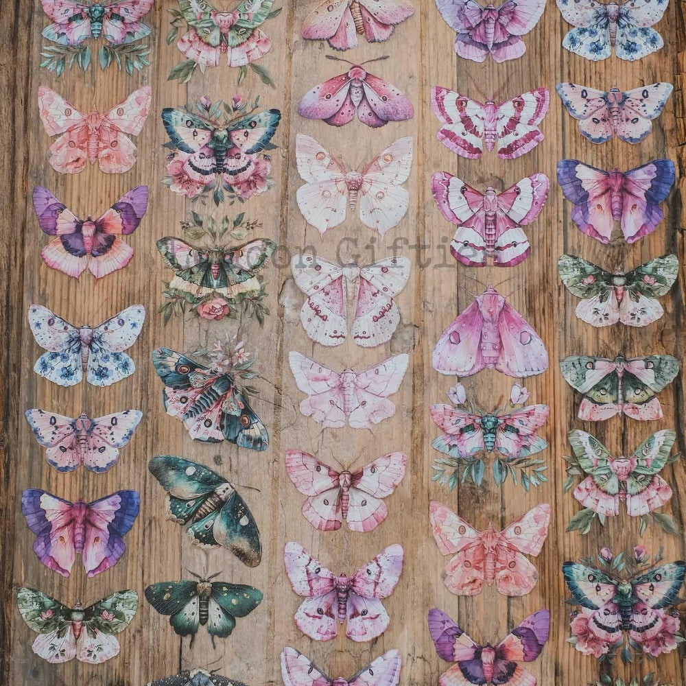 London Gifties_ Radiant moths 3D Gloss PET Tape[1Loop] LG 261