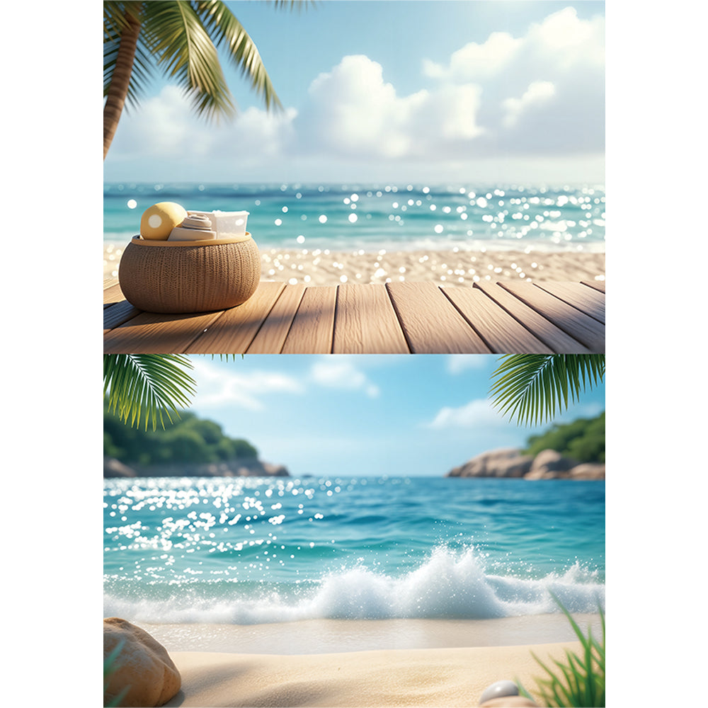 Torn Paper Scrapbooking Papers The Tropical Chapter TPB-032