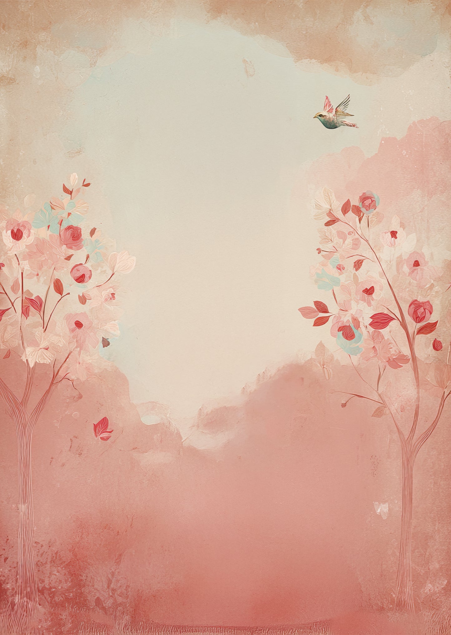 Torn Paper Scrapbooking Papers Springtime Reverie TPB-010