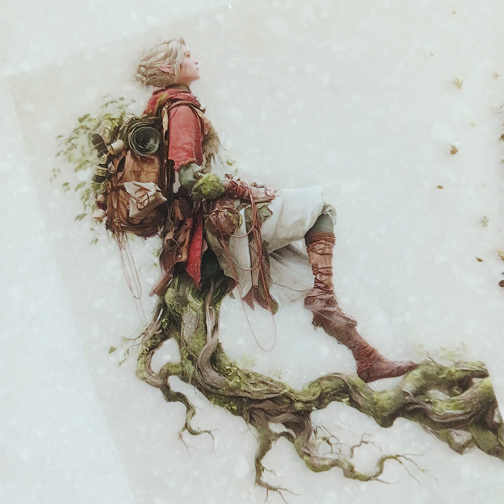 Torn Paper_ Sylvan Tale 3D Print PET Tape 6m TPM 064[1Loop]