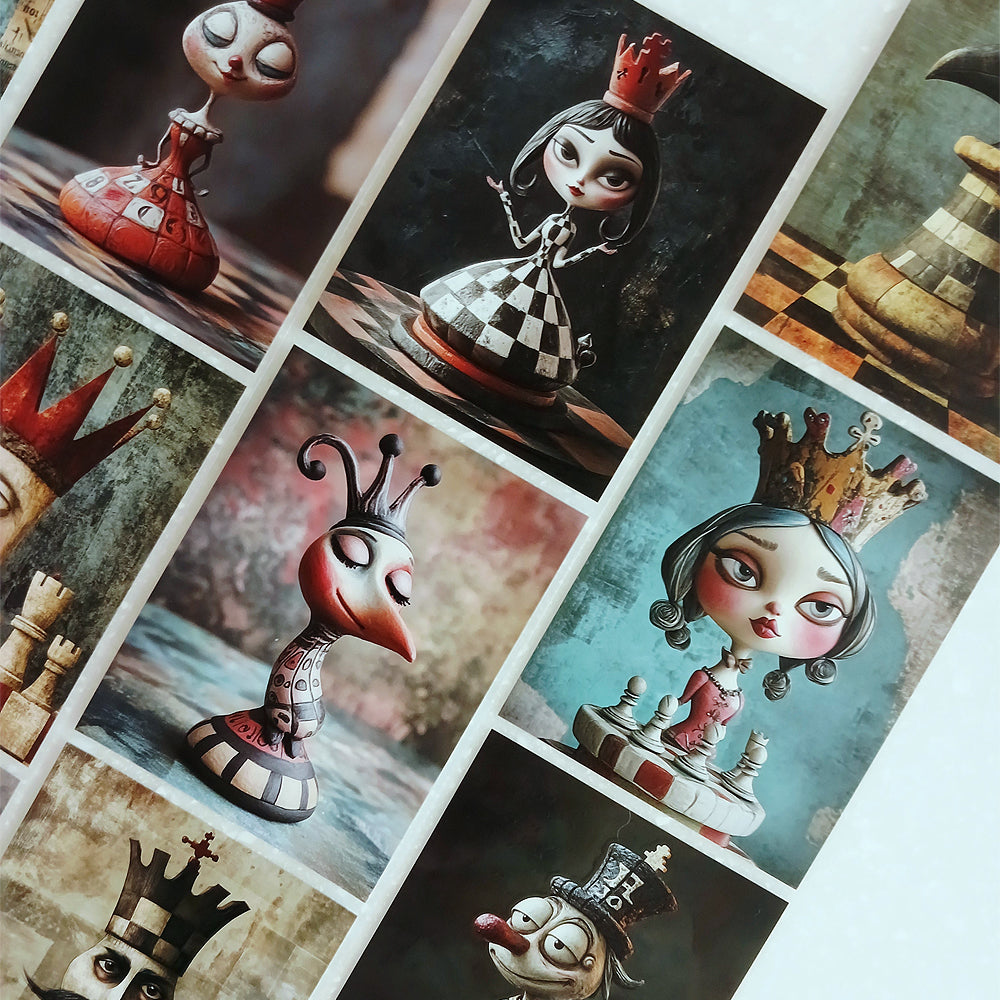 Torn Paper_ The Chess Court 3D Print PET Tape 6m TPM 069[1Loop]